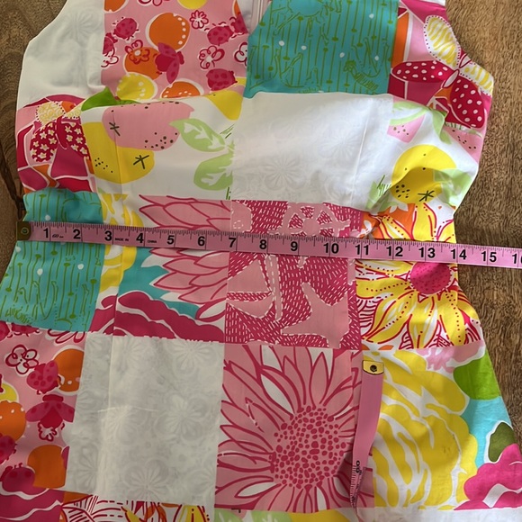 Lilly Pulitzer Vintage Patchwork Print Dress - Picture 7 of 9